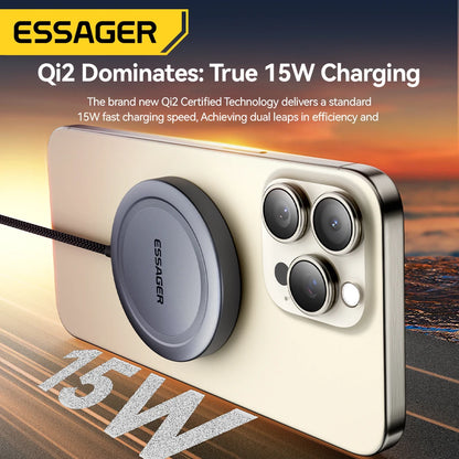 Essager 15W Qi2 Magnetic Wireless Charger Stand