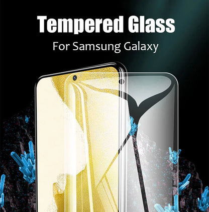Samsung Galaxy Tempered Glass Screen Protector – Anti-Scratch HD (3-Pack)
