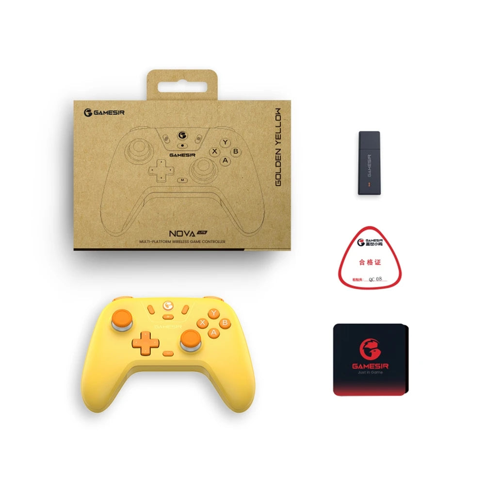 GameSir T4 Nova Lite Wireless Controller – Hall Effect, Nintendo Switch, PC, iOS, Android