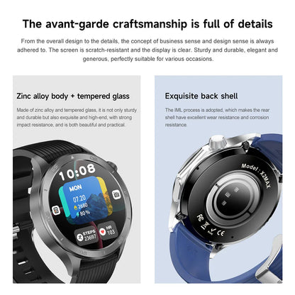 OPPO Watch X2 Smartwatch – GPS, Heart Rate, AI Voice, Bluetooth Calling