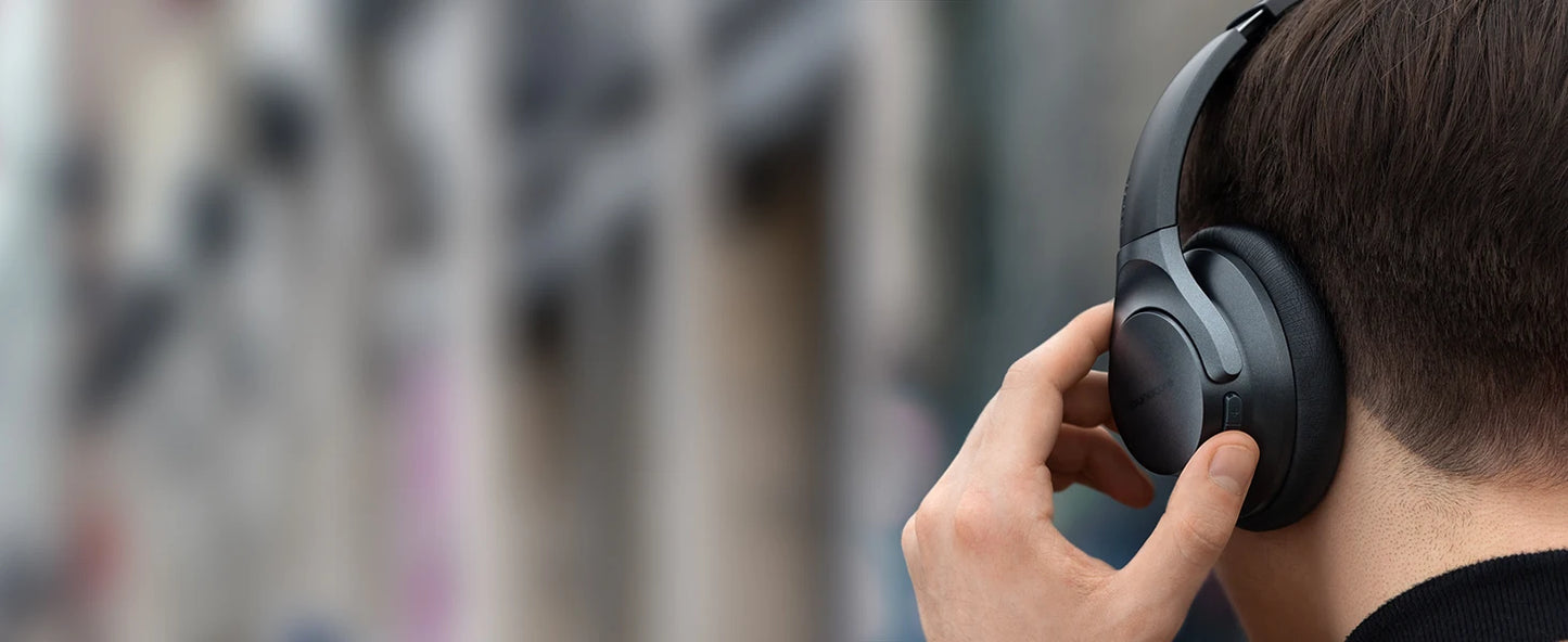 Soundcore by Anker Life Q20 Wireless Headphones – Hybrid ANC, 60H Battery (Refurbished)