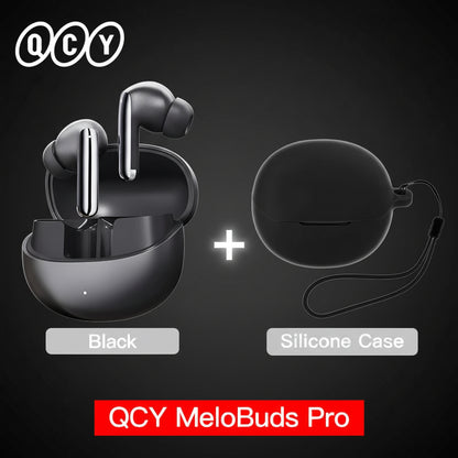 QCY MeloBuds Pro ANC Earbuds – 46dB Hybrid ANC | Hi-Res LDAC | 34Hr Battery