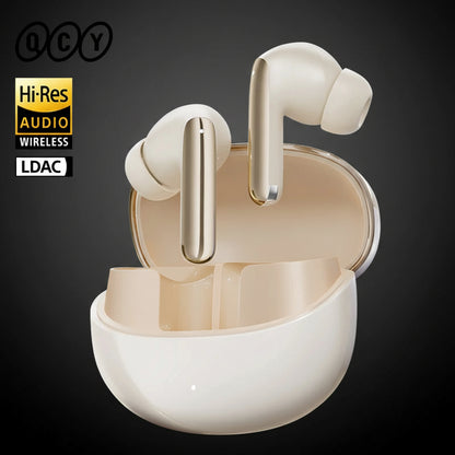 QCY MeloBuds Pro ANC Earbuds – 46dB Hybrid ANC | Hi-Res LDAC | 34Hr Battery