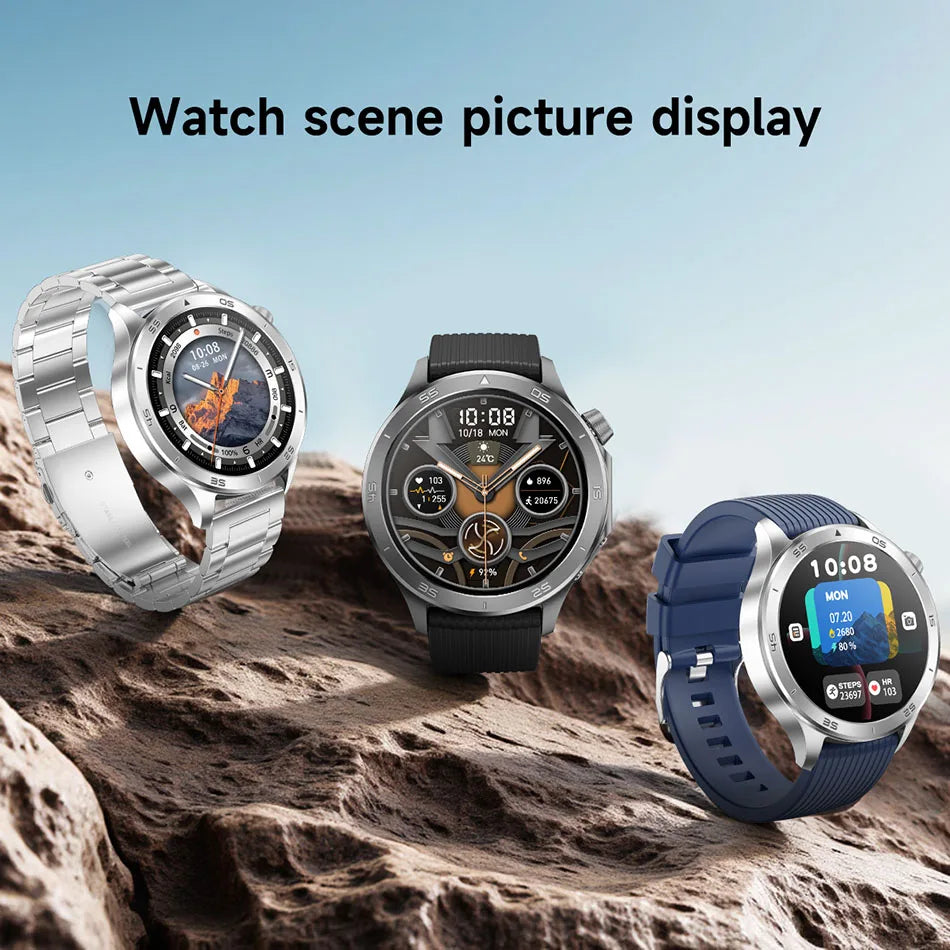 OPPO Watch X2 Smartwatch – GPS, Heart Rate, AI Voice, Bluetooth Calling