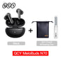 QCY MeloBuds N70 Wireless Earbuds – Adaptive ANC, LDAC Hi-Res, 50H Battery