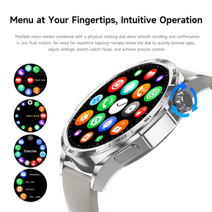 WATCH 6 Pro – AMOLED Smartwatch with GPS, Bluetooth Calling & Health Tracking