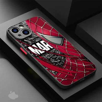 Marvel Venom Deadpool Phone Case for iPhone 16 14Pro XR 16e 15 13 Mini SE 7 8 Plus 12 11 Pro XS Max 14 Soft Cover