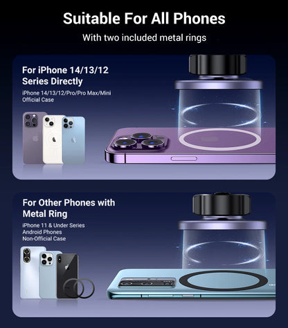 UGREEN Magnetic Car Phone Holder – MagSafe Compatible