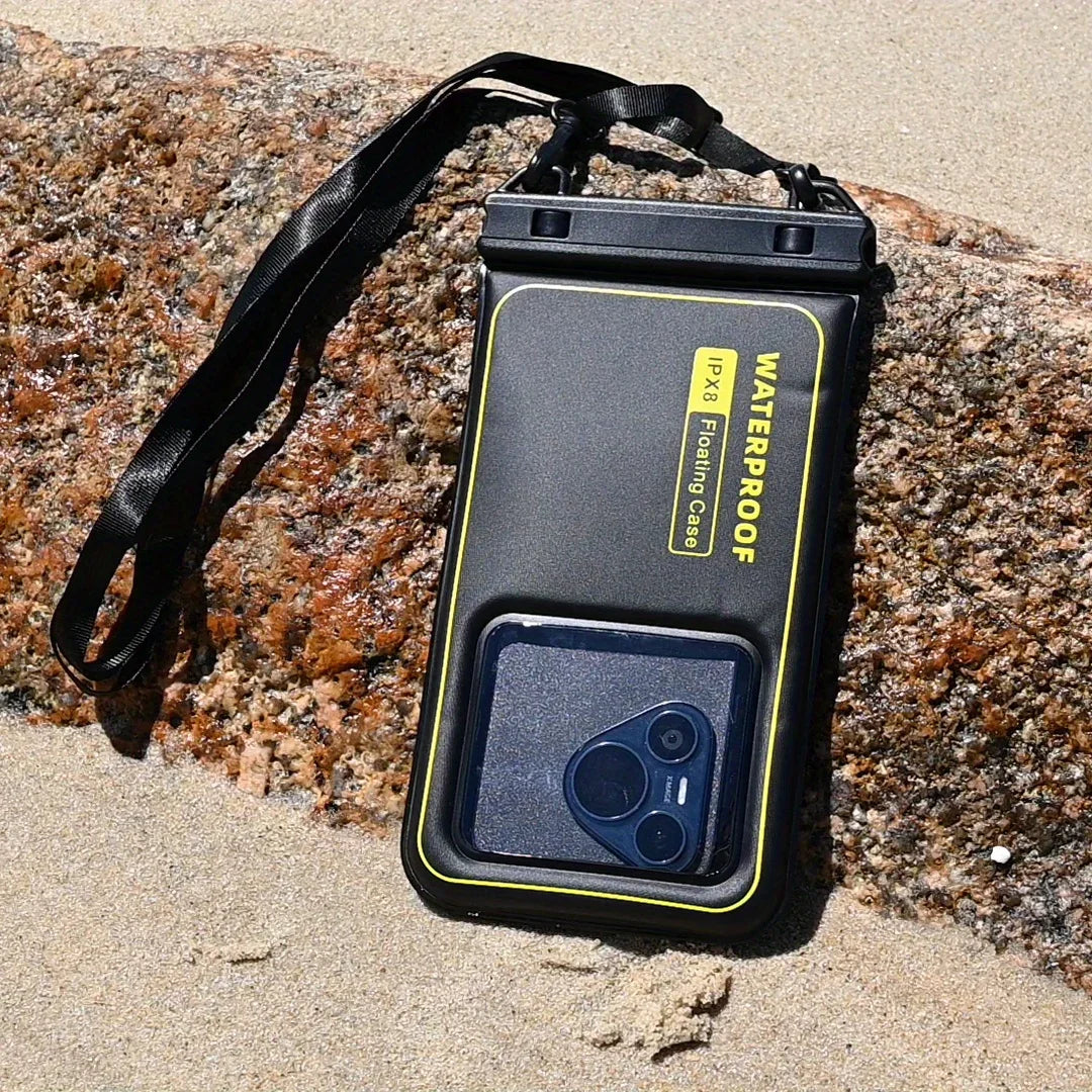 HAISSKY Floating Waterproof Phone Pouch – Sponge Float Design