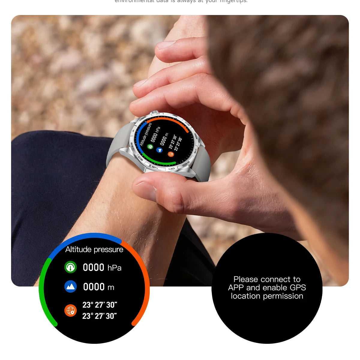 WATCH 6 Pro – AMOLED Smartwatch with GPS, Bluetooth Calling & Health Tracking