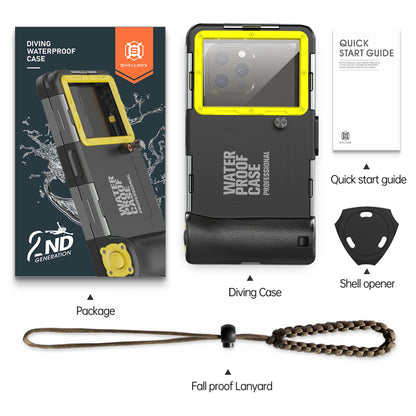 IP68 Waterproof Phone Case – 15m Depth, Universal 6.9"