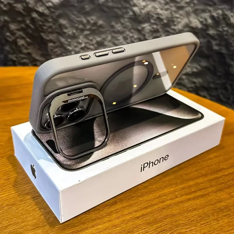 MagSafe Shockproof iPhone Case with Glass Lens Protector – iPhone 11 to 17 Pro Max