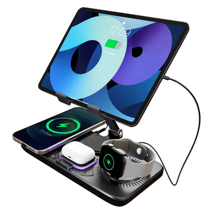 7-in-1 Wireless Charging Station – iPhone, Apple Watch & AirPods