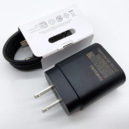 Samsung 25W Super Fast USB-C Wall Charger – Galaxy Compatible