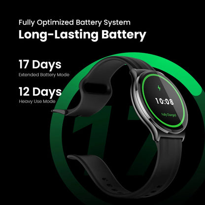 HAYLOU Solar Lite 2 Smartwatch – 1.43" AMOLED, Voice Calling & 17-Day Battery