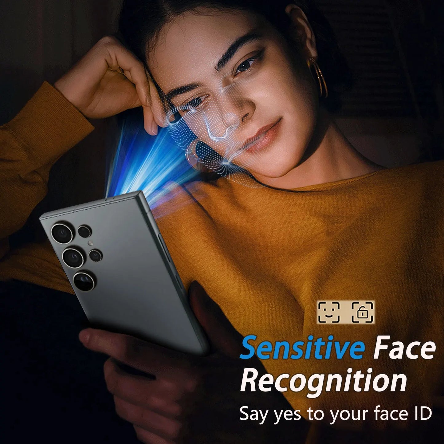 Samsung Galaxy S22 Privacy Screen Protector – Anti-Spy Tempered Glass (2-Pack)