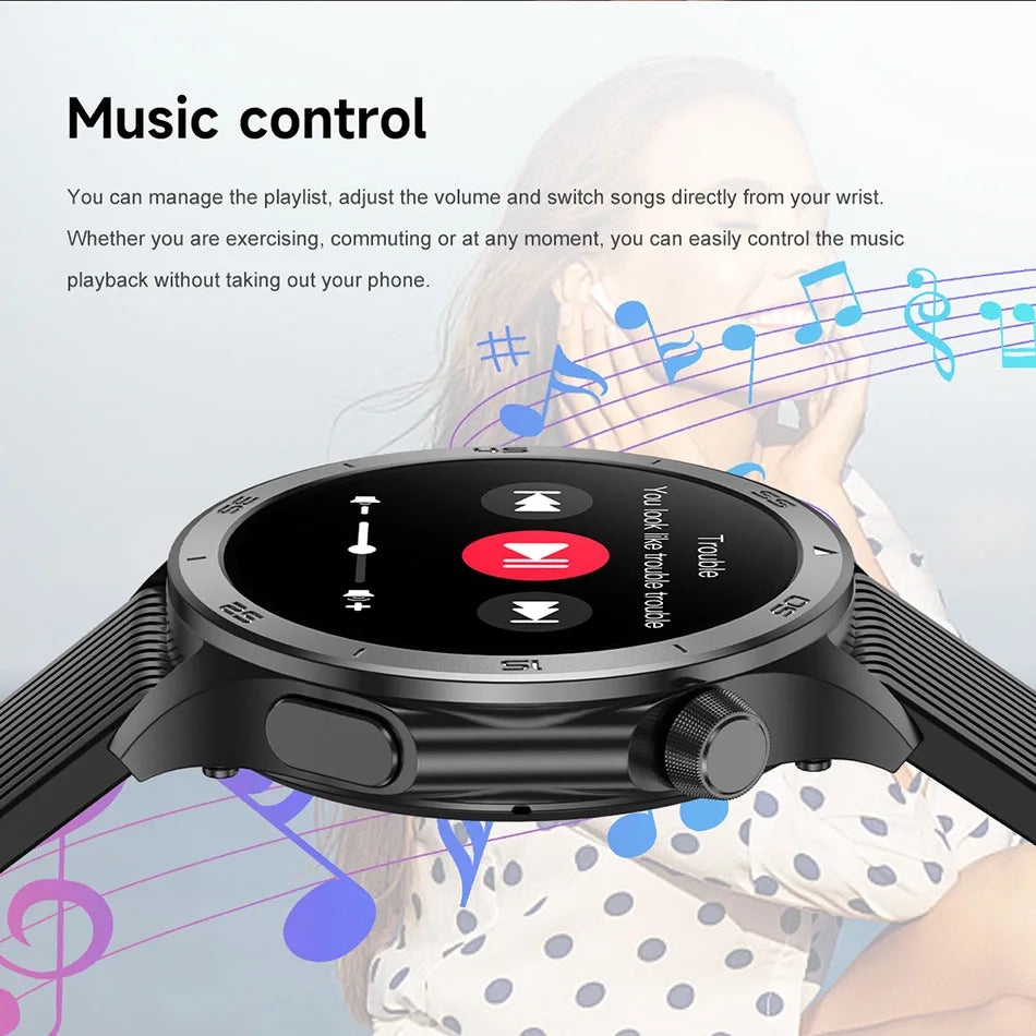 OPPO Watch X2 Smartwatch – GPS, Heart Rate, AI Voice, Bluetooth Calling