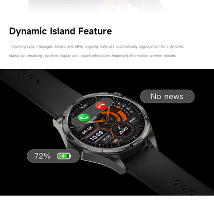 WATCH 6 Pro – AMOLED Smartwatch with GPS, Bluetooth Calling & Health Tracking