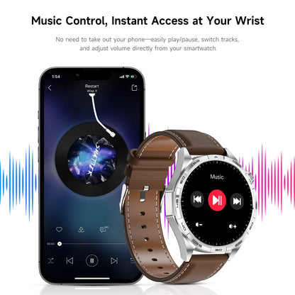 WATCH 6 Pro – AMOLED Smartwatch with GPS, Bluetooth Calling & Health Tracking