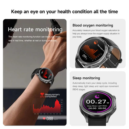 OPPO Watch X2 Smartwatch – GPS, Heart Rate, AI Voice, Bluetooth Calling