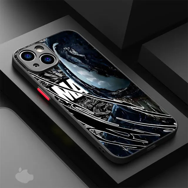 Marvel Venom Deadpool Phone Case for iPhone 16 14Pro XR 16e 15 13 Mini SE 7 8 Plus 12 11 Pro XS Max 14 Soft Cover
