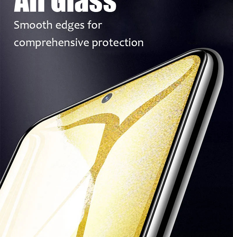Samsung Galaxy Tempered Glass Screen Protector – Anti-Scratch HD (3-Pack)