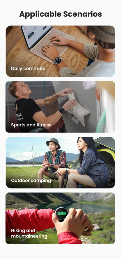 HAYLOU Solar Neo Smartwatch – 1.53" HD Display, 24H Health Monitoring, Bluetooth Calling