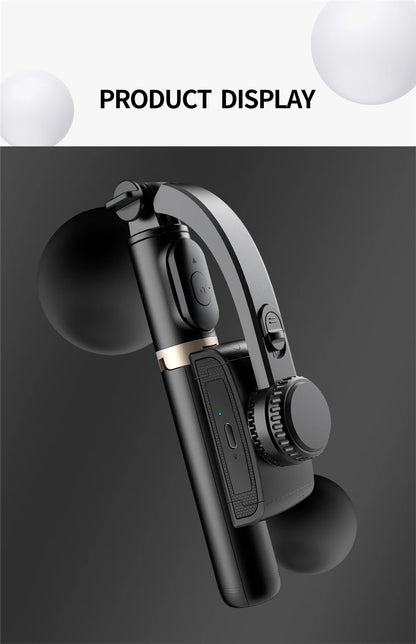 FGCLSY Gimbal Stabilizer Selfie Stick – Foldable Tripod with Bluetooth Shutter