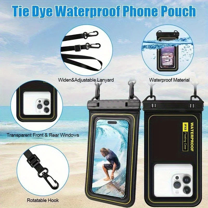 HAISSKY Floating Waterproof Phone Pouch – Sponge Float Design