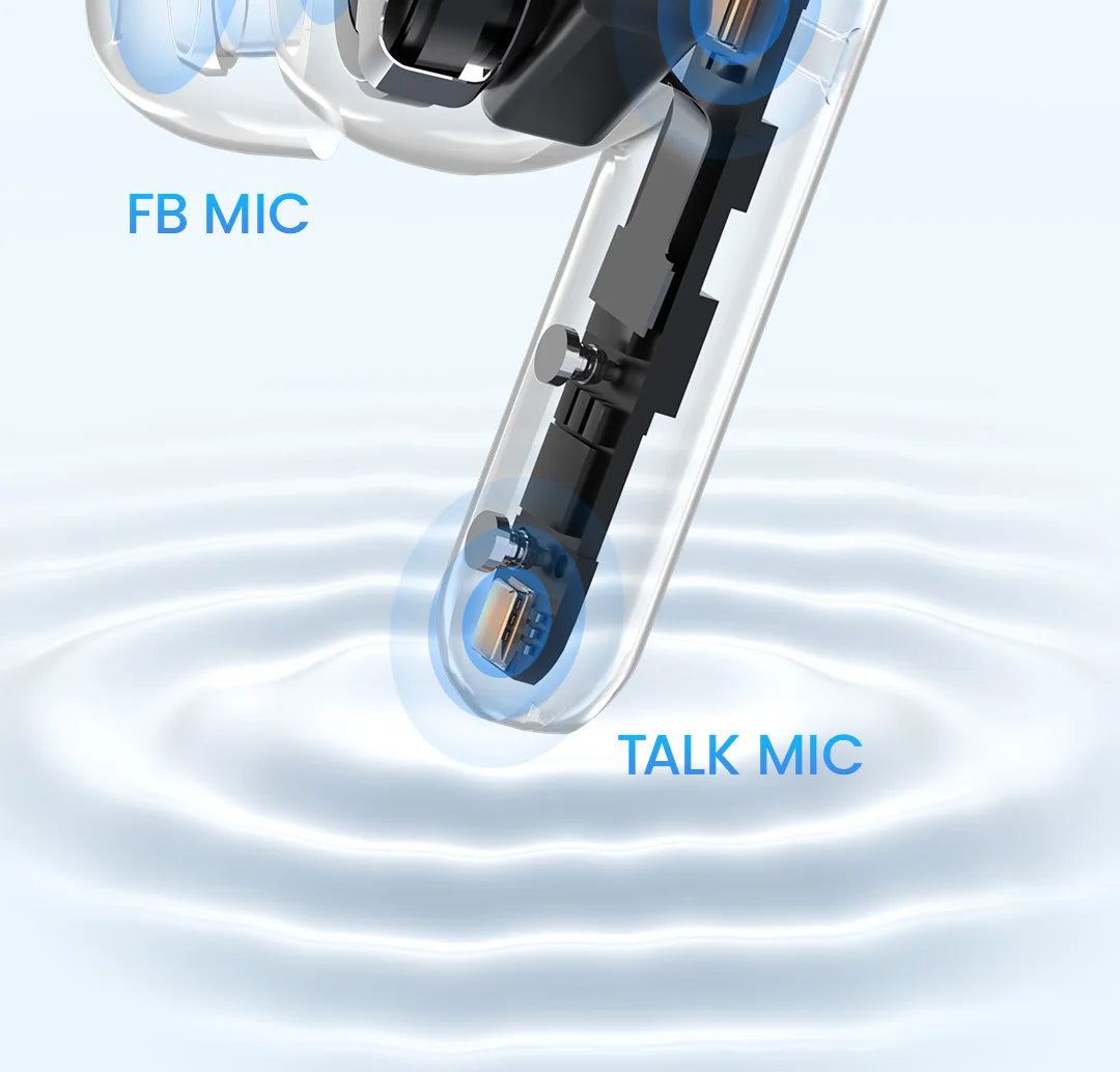 HAYLOU Mori Pro Wireless Earbuds – 43dB ANC, LDAC Hi-Res, 28H Battery