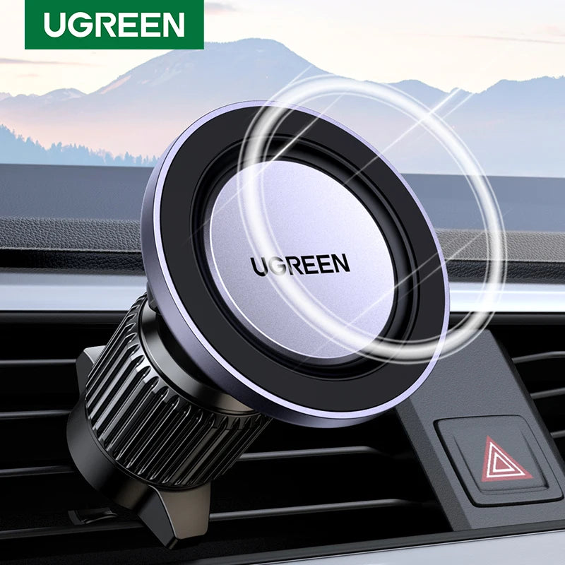 UGREEN Magnetic Car Phone Holder – MagSafe Compatible