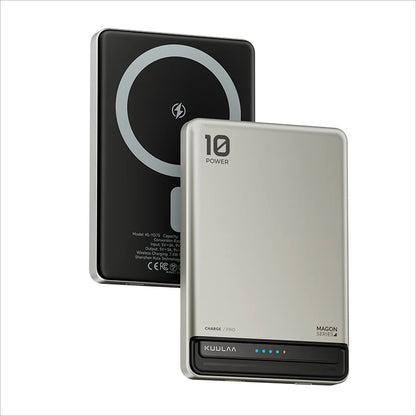 KUULAA 10,000mAh Magnetic Wireless Power Bank — 20W Fast Charging, MagSafe Compatible
