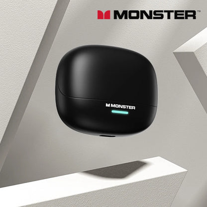 Monster MQT52 Wireless Earphones – Bluetooth 5.4 | 24Hr Battery | Gaming Mode