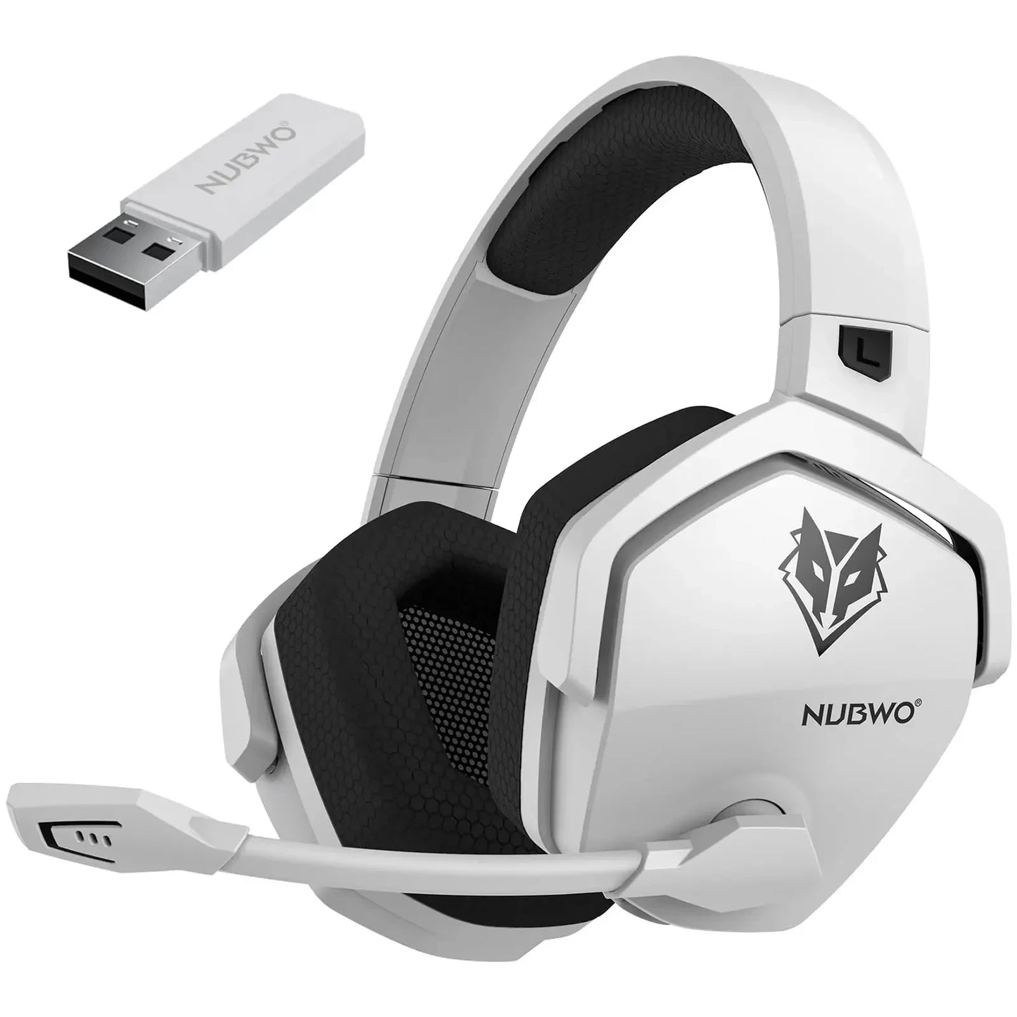 NUBWO G06 Dual Wireless Gaming Headset – 2.4G & Bluetooth, 7.1 Surround, ENC Mic, PC PS4 PS5
