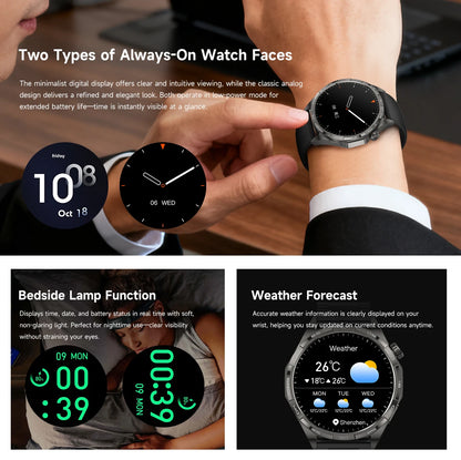 WATCH 6 Pro – AMOLED Smartwatch with GPS, Bluetooth Calling & Health Tracking