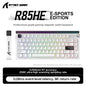 ATTACK SHARK R85HE Magnetic Axis Gaming Wire Keyboard 8KHz Rate 0.005mm RT Precision Adjustable 5 Layer Soundproof Filling RGB