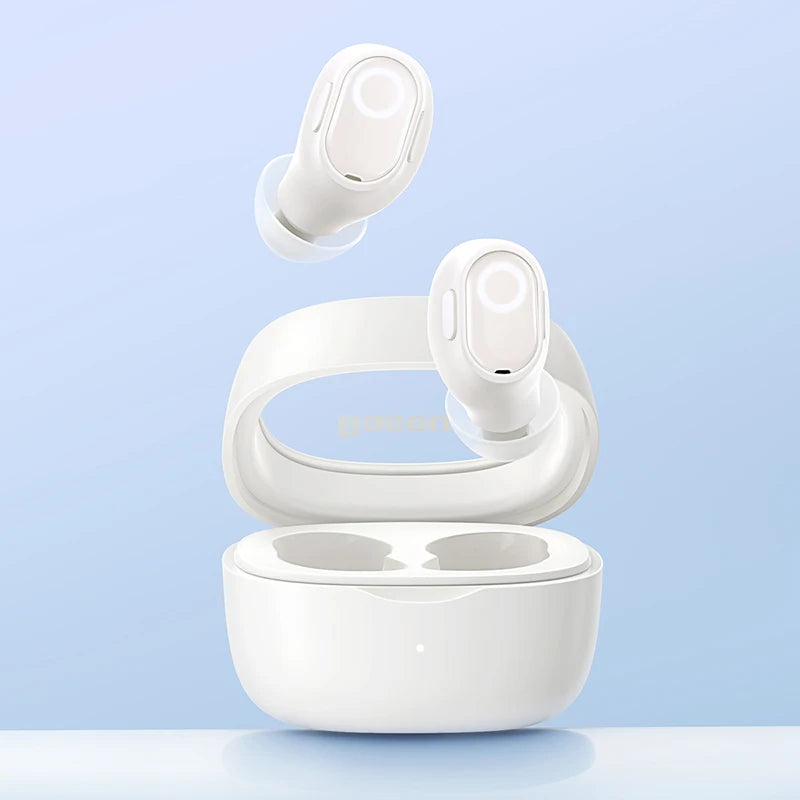 Baseus WM02 True Wireless Earbuds – Bluetooth 5.3, 25Hr Battery, Built-In Mic, USB-C