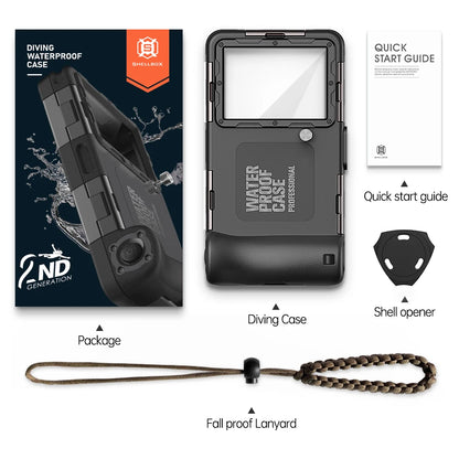 IP68 Waterproof Phone Case – 15m Depth, Universal 6.9"