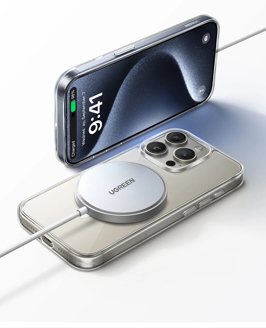 UGREEN 15W MagSafe Wireless Charger – iPhone 16 & 17 Compatible