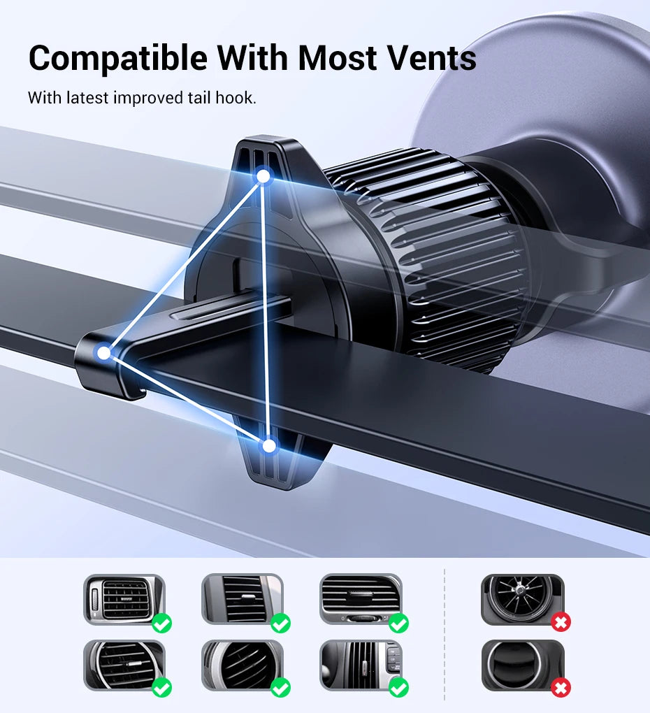 UGREEN Magnetic Car Phone Holder – MagSafe Compatible