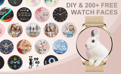 Women’s Smartwatch – 1.32" HD Display, Bluetooth Calling, Health & Fitness Tracker